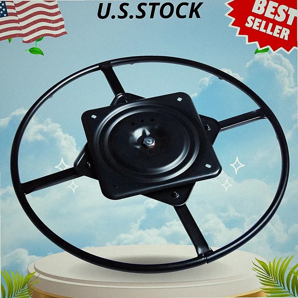 Heavy Duty 24" Recliner Chair with Swivel Base – 10" Plate Replacement
