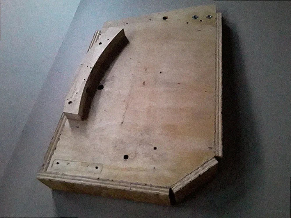 La-Z-Boy Recliner Wood Side Panel Frame (Left Side) with Spring Mount Block