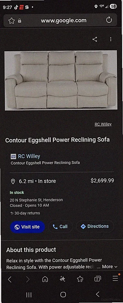 Leather Power Reclining Sofa And Loveseat