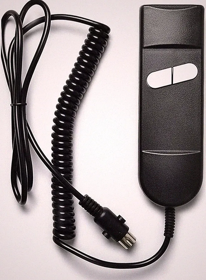Lift Chair Remote Replacement, 5 Pin 2 Button Straight Power Recliner Remote, Po
