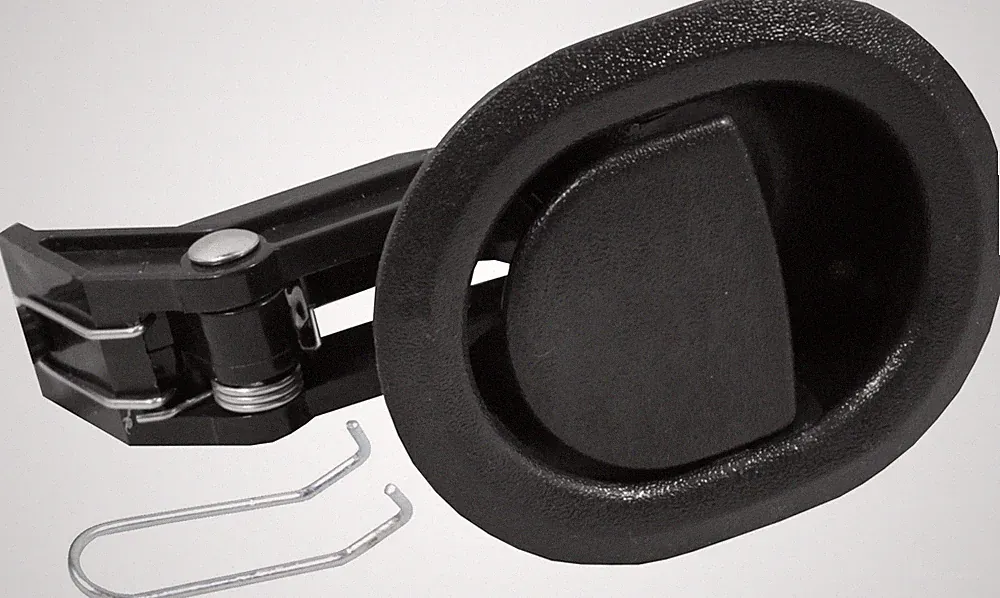 Reliable Recliner Parts Handle Small Oval Black Plastic Pull Recliner Handle...