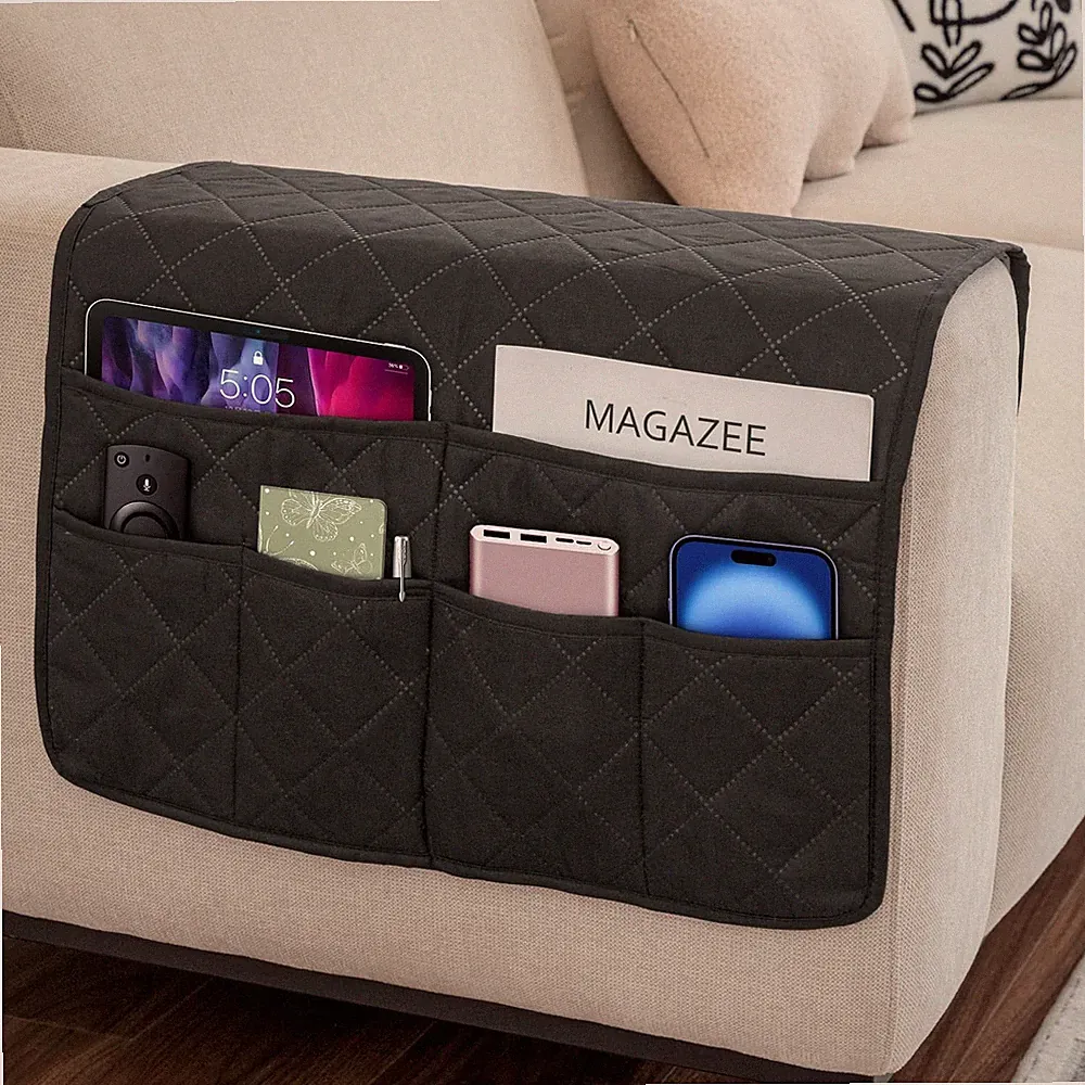 Remote Control Holder for Recliner Armchair Caddy Couch Armrest Organizer, Non-S