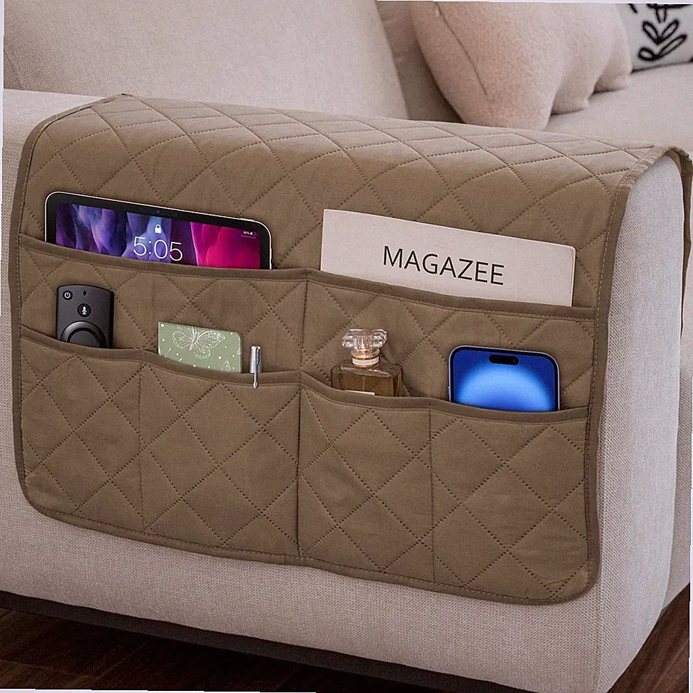 Remote Control Holder for Recliner Non-Slip Armchair Caddy Couch Armrest Organiz